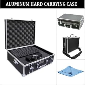 Pro Aluminum Hard Case For Canon EOS T3i, 5D, Canon eos 7D, Canon eos 50D, Canon Eos Rebel XS, XSi (450D), T1i (500D), T2i (550D) Digital SLR Cameras