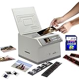 SVP 2012 Newest PS9890(with 16GB) 3-in-1 Digital Photo / Negative Films / Slides Scanner with built-in 2.4 LCD Screen+AV out
