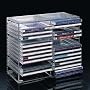 Acrylic CD Holder (Clear) (8 3/4"H x 10 1/2"W x 5"D)