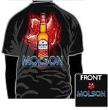 Molson - Black LEAF T-shirt - Black