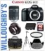 Canon EOS 60D 18 MP CMOS Digital SLR Body with Canon EF-S 18-135mm f/3.5-5.6 IS Lens + Canon Deluxe Gadget Bag + Canon EW-73B Lens Hood + LEXSpeed 16GB SDHC Memory Card + Canon LPE6 Spare Battery + 67mm Essential Pro DHD UV Filter + DSLR Pro Hand Grip + Deluxe Super Wide Angle Lens With Macro + Sunpak 6600DX Digital Tripod & Much More! Willoughby's Est. 1898 Photographic Specialty Bundle