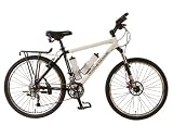 Smith & Wesson SW03 WHITE Tactical 26 Inch Mountain Bike - White and Black