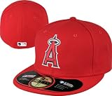 Los Angeles Angels of Anaheim Red Game 2010 Authentic On-Field 59FIFTY Fitted Hat