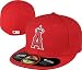 Los Angeles Angels of Anaheim Red Game 2010 Authentic On-Field 59FIFTY Fitted Hat photo
