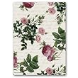Gardener Script with Rose Collage - 5" x 7" Vellum Overlay Greeting Card