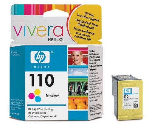 Hewlett Packard [HP] No.110 Inkjet Cartridge Colour Ref CB304AE
