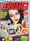 KERRANG MAGAZINE BACK ISSUE 635 MANHOLE - TYPE O NEGATIVE - KORN - SEPULTURA - NO DOUBT
