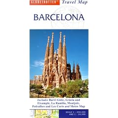 Barcelona (Globetrotter Travel Map)