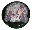 Mike Modano Autographed 1999 Stanley Cup Finals Logo Puck, Proof Photo