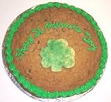 Scott's Cakes 2 lb. Chocolate Chip Cookie Cake with Shamrock