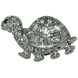 Little Silver Tone Turtle Animal Pin Brooch