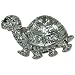 Little Silver Tone Turtle Animal Pin Brooch