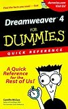 ISBN: 0764508008 - Dreamweaver 4 For Dummies Quick Reference