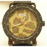 JoJIno Platinum Series Large Ion Plated Real Diamond Watch by JoJino