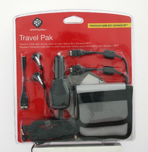 Childrens Toyshop  Third Party New : Atomic Play Travel Pack (GBA SP)