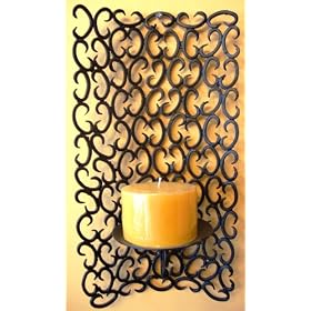 Metal Decorative Candle Sconce