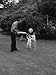 Author Roald Dahl Playing W. His Children Ophelia and Theo at Home Premium Photograph...