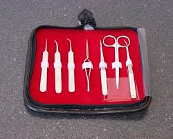 Micro Scissors & Micro Forceps (Tweezer) Set
