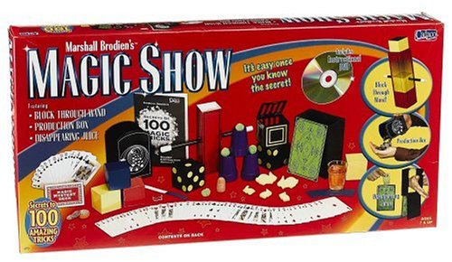 Childrens Toyshop  Toys : Cadaco's Spectacular Magic Show Set with Instructional DVD