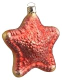 Ornaments To Remember Starfish Hand-Blown Glass Ornament