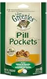 FELINE GREENIES PILL POCKETS Treats for Cats Chicken Flavor - 1.6 oz. 45 Count