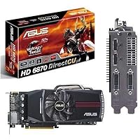 ASUS Radeon HD 6870 1GB 256-bit GDDR5 PCI Express Dual DVI/HDMI Video Card with Eyefinity EAH6870 DC/2DI2S/1GD5