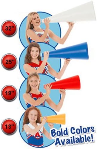 Color Plastic Megaphone