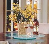 Review Furniture On The Web  / Avenue Frosted Glass Lazy Susan