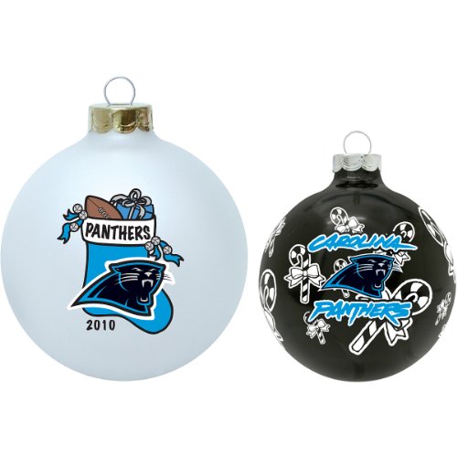 NFL Carolina Panthers Collectible and Traditional Ornament Set