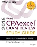 Wiley CPAexcel Exam Review 2016 Study Guide January: Business Environment and Concepts (Wiley Cpa Exam Review Business Environment & Concepts)
