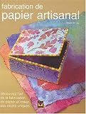 Fabrication de papier artisanal