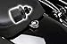 Black Billet Aluminum Knurled Seat Bolt for Harley Sportster Dyna Touring