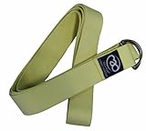 Yoga-Mad Organic Cotton Yoga Belt Natural