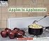 Apples To Applesauce (Welcome Books)