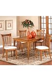 Bayberry 5-pc Rectng Dinng Set Set Oak