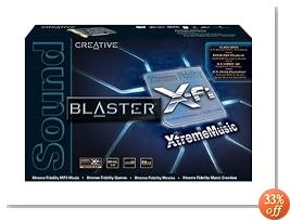 Creative Sound Blaster X-Fi XtremeMusic Card