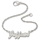 LogoArt Jeff Gordon Signature Sterling Silver Bracelet