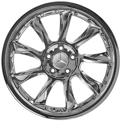 18 Inch Mercedes Wheels Rims Chrome (set of 4) 