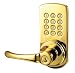 Electronics : Touchpad lockset right-hand lever, brass