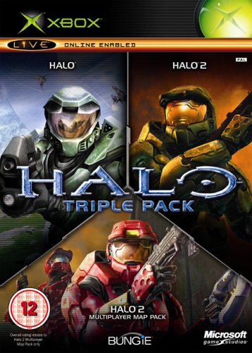 Childrens Toyshop  Video Games : Halo Triple Pack (Xbox)