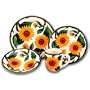 SUNFLOWER 16 pc Dinner Dish Set Dishes Dinnerware *NEW*!