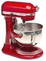 Remanufactured KitchenAid RKV25G0XER Professional 5 Plus 5-Quart Stand Mixer, Empire Red