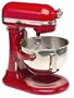 Remanufactured KitchenAid RKV25G0XER Professional 5 Plus 5-Quart Stand Mixer, Empire Red