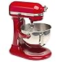 Remanufactured KitchenAid RKV25G0XER Professional 5 Plus 5-Quart Stand Mixer, Empire Red