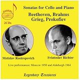 Beethoven, Brahms, Grieg, Prokofiev: Sonatas for cello & piano cover image