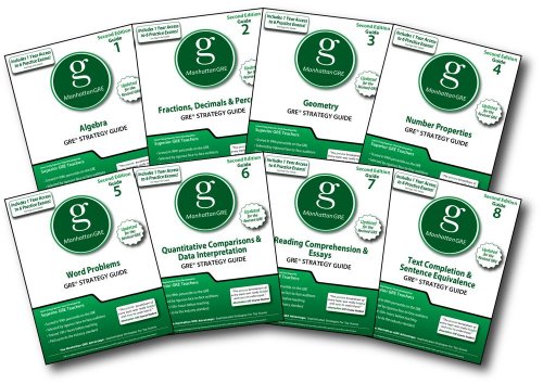 Manhattan GRE Set of Strategy Guides)