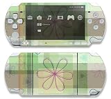 Line Flower Decorative Protector Skin Decal Sticker for Sony Playstation PSP Slim / PSP 3000
