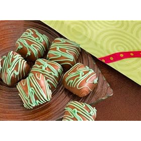 Helen Grace Chocolates, Mint Meltaway Truffles, Gift Box