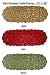 Swirl Beaded Table Runner with Scalloped Edges - 13
