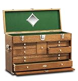 Gerstner - Golden Oak 52 Journeyman Chest w/nickel hardware